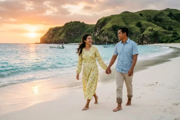 itinerary honeymoon 3 hari dari balikpapan ke lombok